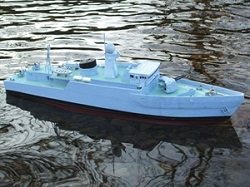 Vosper Corvette Model Boat Plan