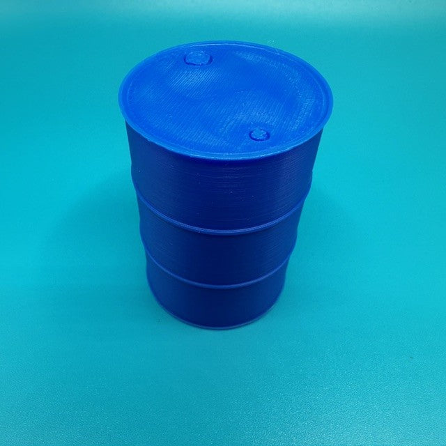 Oil Drum 34mm x 50mm (Choose a colour) - Blue image