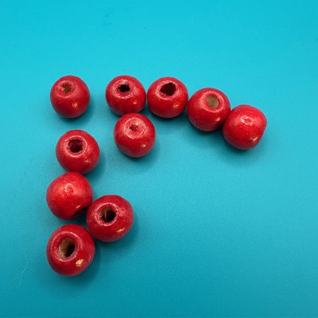 Net Floats for Fishing Nets (10) - Red image