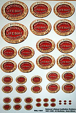 BECC National Lifeboat Institution Bow Emblem 1851-1859