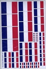 BECC France National Flag - Decal Multipack