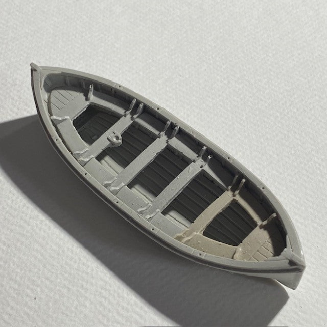28ft Lifeboat Clinker Double Ended Standard Freeboard 120mm 1:72 Scale image 1