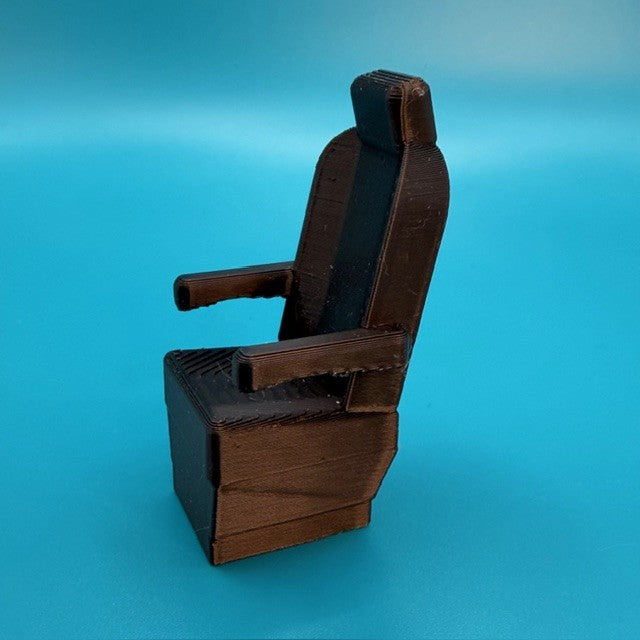Captains Black Chair (1) - Black, Seat 1:32 image