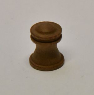 Walnut Capstan 10x15mm