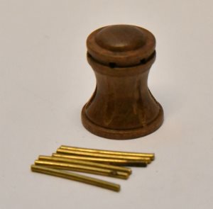 Walnut Capstan 13x16mm