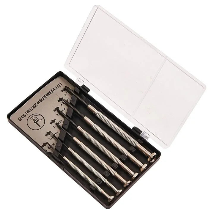 Amtech L0400 6 Piece precision screwdriver set image 0