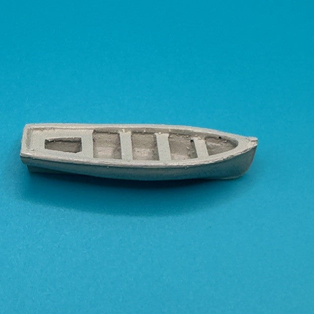 19ft Dinghy/Jolly Boat Carvel Transom Stern 38mm 1:128 Scale image 0