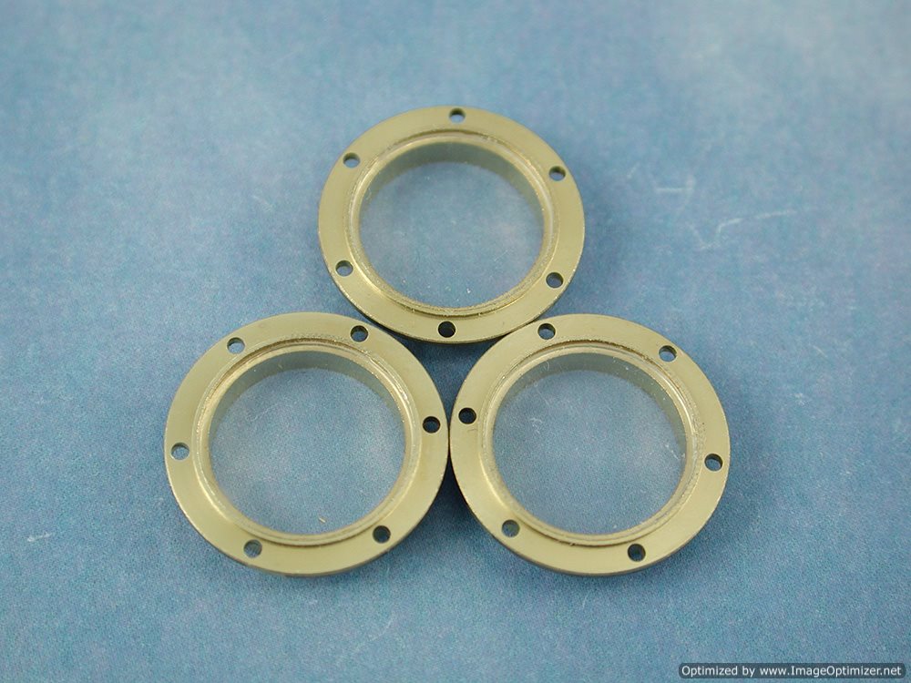Porthole 16mm With 6 Hole Flange Glazed (10)