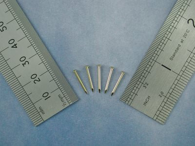 Brass Dome Head Pin 1.2 x 14mm (200)