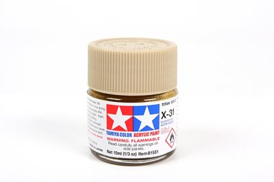 Tamiya X-31 Titan Gold Gloss Mini Acrylic 10ml