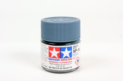 Tamiya XF-18 Medium Blue Mini Acrylic 10ml