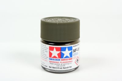 Tamiya XF-51 Khaki Drab Mini Acrylic 10ml