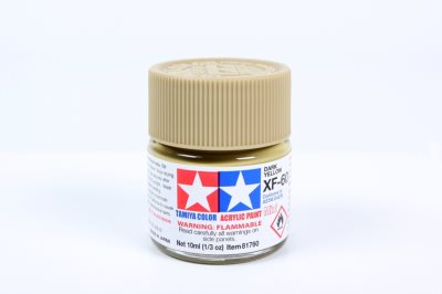Tamiya XF-60 Dark Yellow Mini Acrylic 10ml