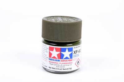 Tamiya XF-62 Olive Drab Mini Acrylic 10ml