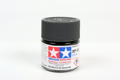 Tamiya XF-69 NATO Black Mini Acrylic 10ml