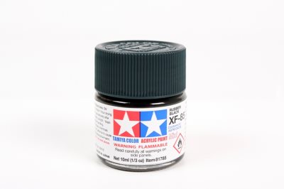 Tamiya XF-85 Rubber Black Acrylic 10ml