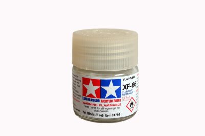 Tamiya XF-86 Flat Clear Acrylic 10ml
