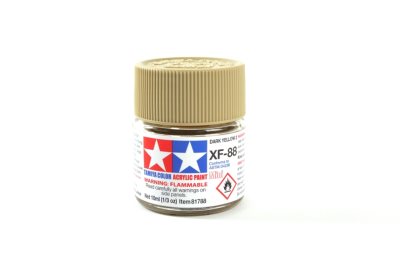 Tamiya XF-88 Dark Yellow 2 Acrylic 10ml