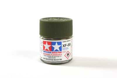 Tamiya XF-89 Dark Green 2 Acrylic 10ml