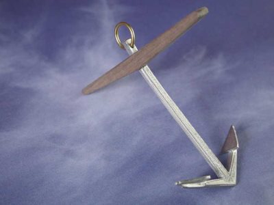 Sheet/Bower Anchor 49cwt 1:64 74mm