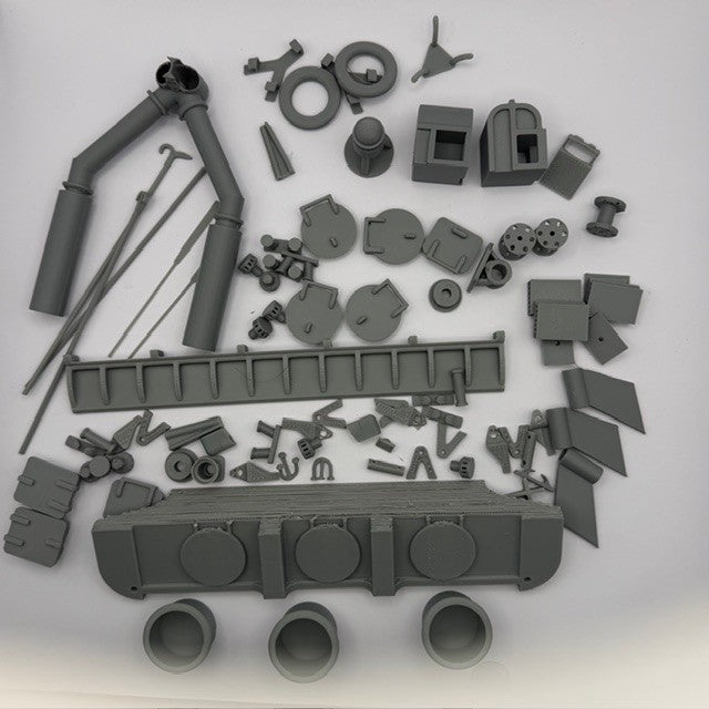 BRAVE BORDERER FITTINGS SET E - MAIN DECK FITTINGS image 0