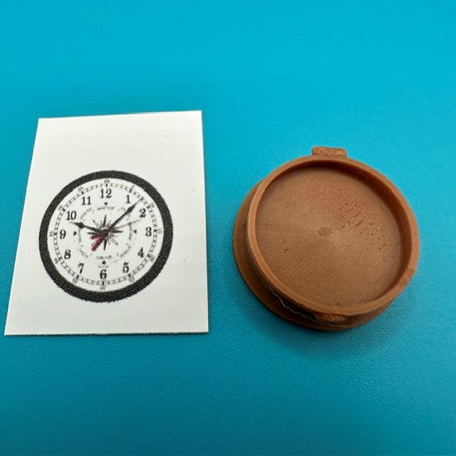 Bulkhead Sea Clock 13mm (choice of colour)