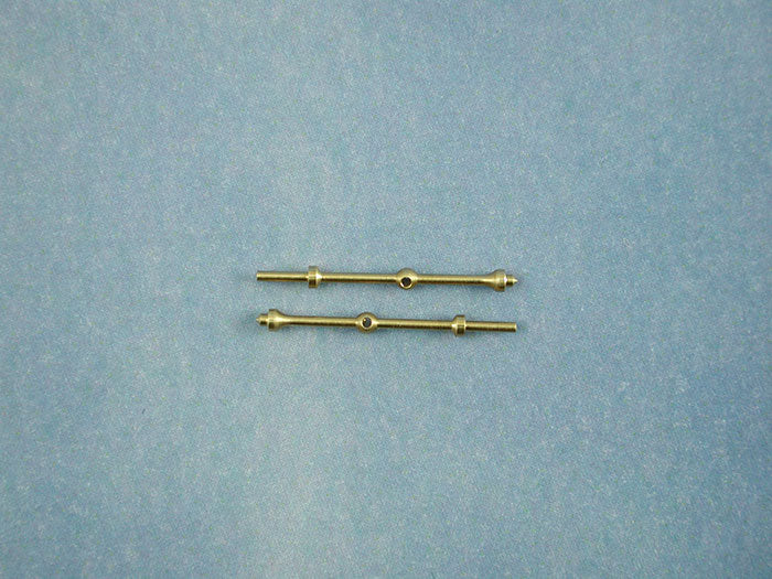 1 Hole Capping Stanchion, Brass (Choice of Sizes)