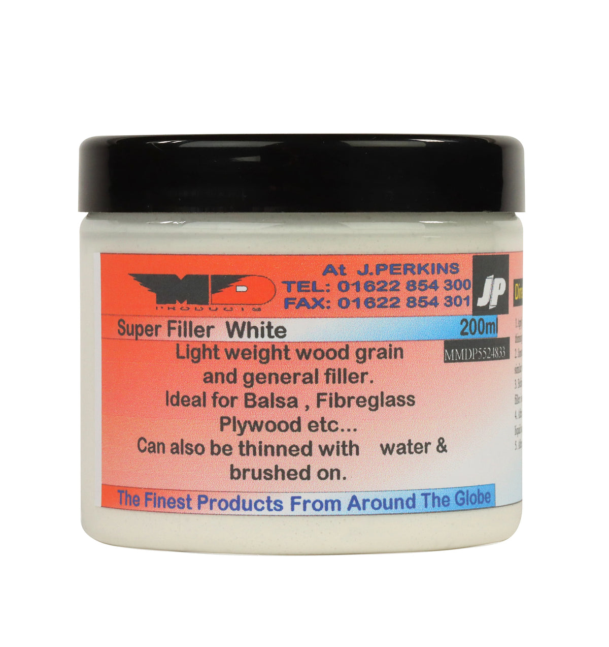 MD Products Super Filler (White) 200ml