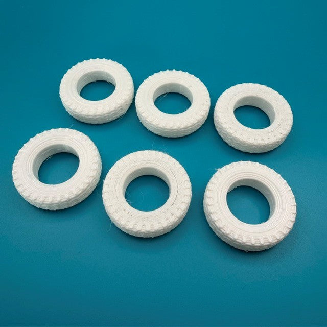 Tyre Fender White Pack of 6 (Choice of Sizes)