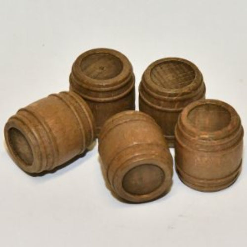 Walnut Barrel 8x10mm (10)