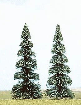 Busch 6102 HO/N 2 X 75mm Fir Trees image 1