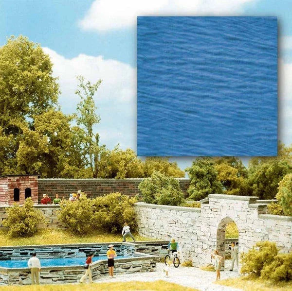 Busch 7426 Water 2 x card sheets 210x148mm