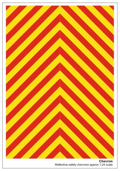 BECC Chevrons 1:18 Scale