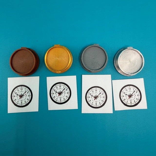 Bulkhead Sea Clock 16mm (choice of colour)