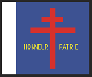 BECC F21 France Free French Naval Jack 1940