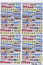 BECC General Safety Signs 1:72 Scale