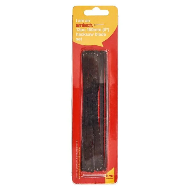 Amtech M1300 Hack Saw Blades (12)