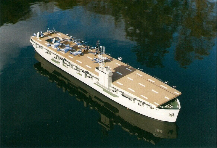 USS Bodega Bay RC Escort Carrier Model Boat Plan