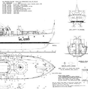 Harbour Defence Motor Launches Model Boat Plan
