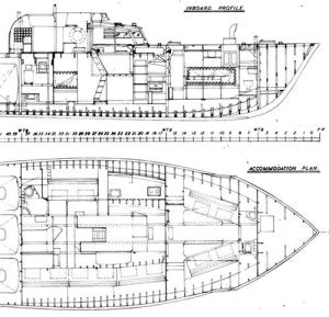 Vosper US Built 71ft MTB Model Boat Plan