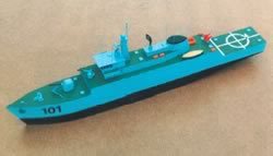 Vixen Model Boat Plan