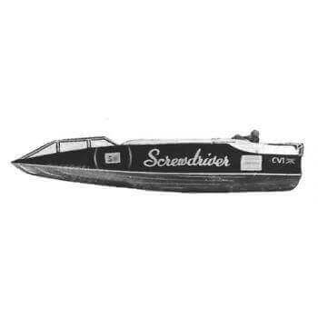 Screwdriver Model Boat Plan