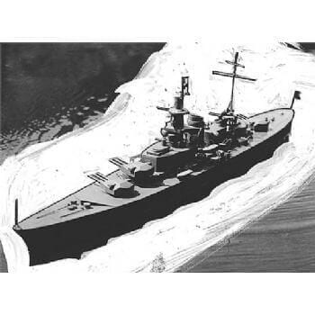 Scharnhorst Model Boat Plan