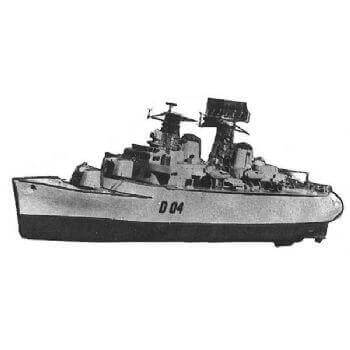 HMS Diamond Model Boat Plan