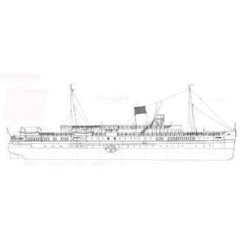 Caledonia Paddle Ship Model Boat Plan