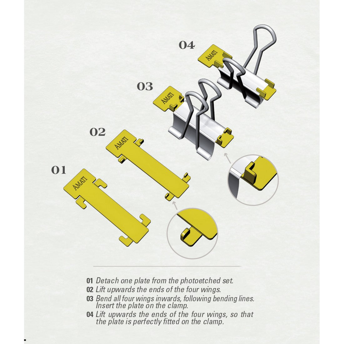Amati Planking Clamp Set