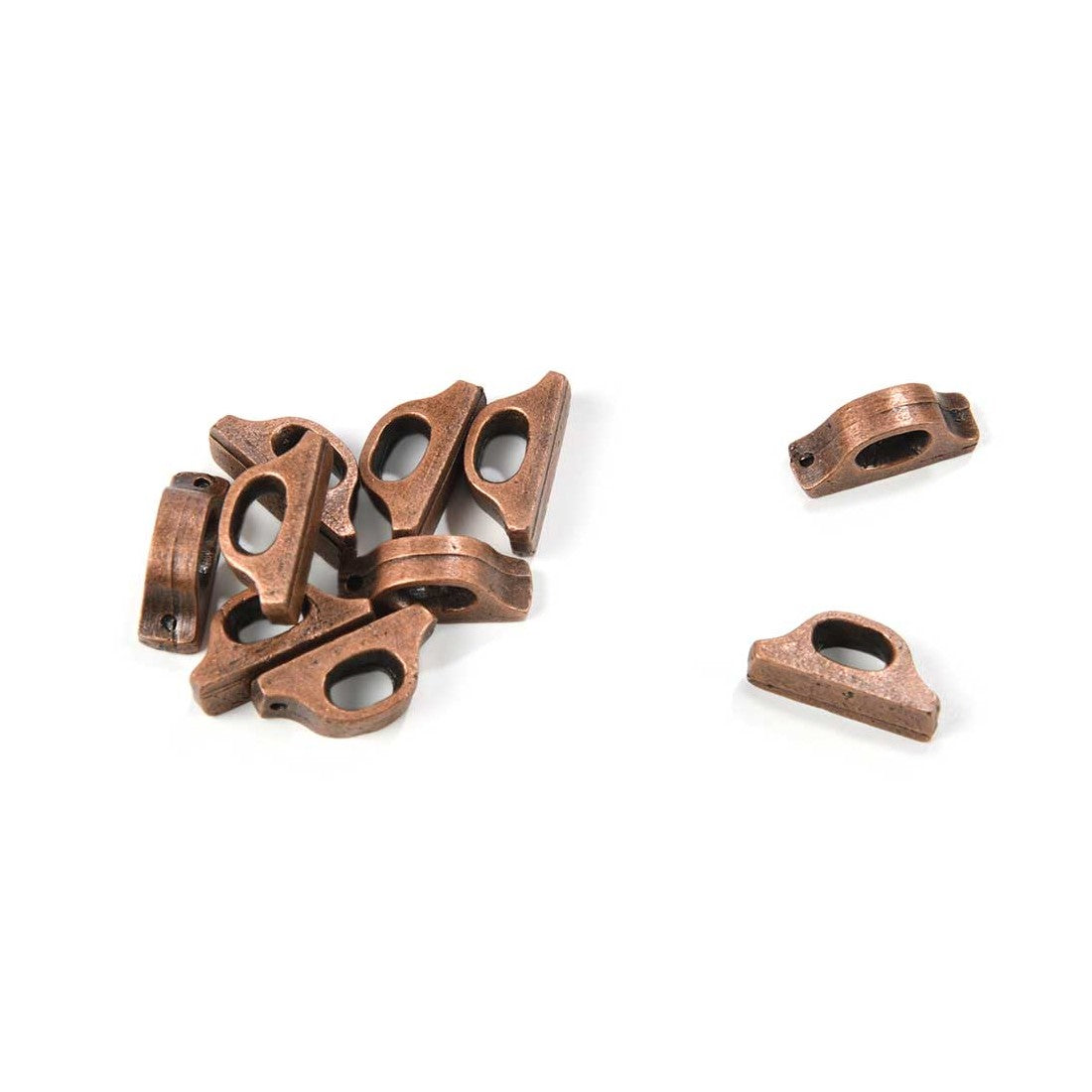 Bulls Eye Fairlead Bronzed 13mm