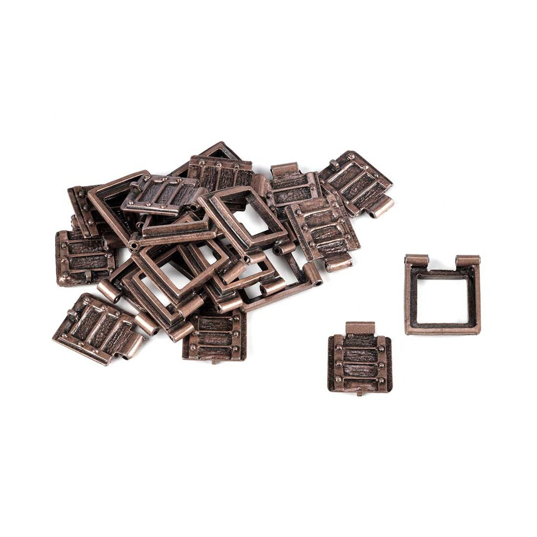 Gunport Surround With Port 18x18mm (10)