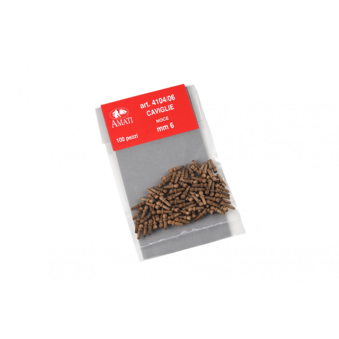 Belaying Pin Walnut 6mm (10)