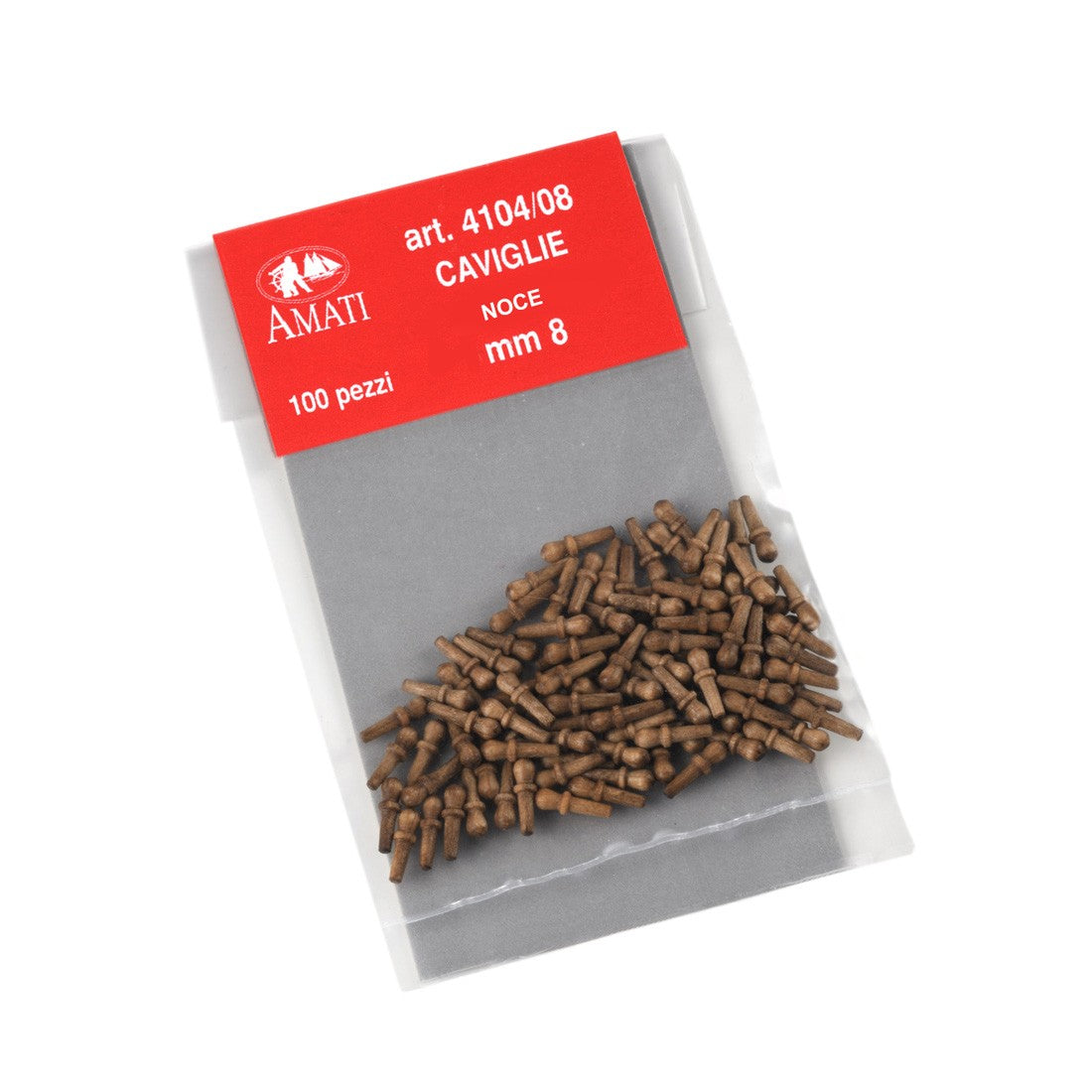 Belaying Pin Walnut 8mm (10)